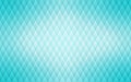 Vector Abstract Light Teal Gradient Background with Seamless Rhombuses and Triangles Pattern Royalty Free Stock Photo