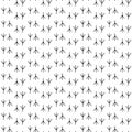 Seamless pattern background with birds footprints