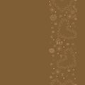 Seamless pattern background brown. Brown card for the holiday. Royalty Free Stock Photo