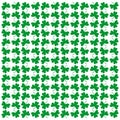 Seamless pattern background clover leaf design