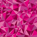 Seamless pattern for a background consisting of randomly arranged triangles Royalty Free Stock Photo