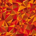 Seamless pattern for a background consisting of randomly arranged triangles Royalty Free Stock Photo