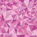 Seamless pattern for a background consisting of randomly arranged triangles Royalty Free Stock Photo
