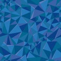 Seamless pattern for a background consisting of randomly arranged triangles Royalty Free Stock Photo