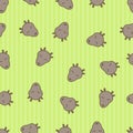 Seamless pattern background deer. Animal sleep. textile for baby.