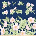 Dog-rose, briar, brier, eglantine, canker-rose