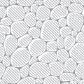 Seamless pattern or background of paving stones