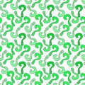 Quiz Question Marks Seamless Background