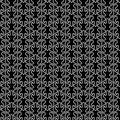 Wavy geometric monochrome seamless texture