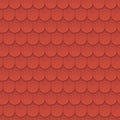 Seamless pattern background tiles of the roof.