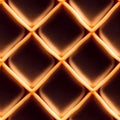 Seamless pattern background, waffle texture closeup. Generative AI Royalty Free Stock Photo