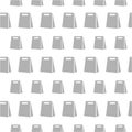 Seamless pattern with bag