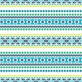 Seamless pattern based on American Indians. Geometric ornament. Background in ethnic style.