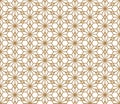 Seamless pattern based on Japanese ornament Kumiko