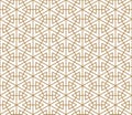 Seamless pattern based on Japanese ornament Kumiko