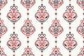 Seamless pattern based on ornament paisley Bandana Print. Vector ornament paisley Bandana Print. Silk neck scarf or Royalty Free Stock Photo