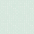 Seamless pattern with beige halftone comic dots on mint background.