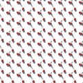 Seamless pattern of berries cherry