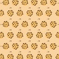 Seamless Pattern of Bisquit