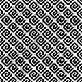 Seamless pattern with black E lettertexture 2 7758, modern stylish image. Royalty Free Stock Photo