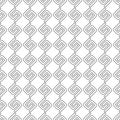 Seamless pattern with black outline S letter(texture 3), modern stylish image.