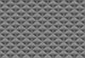 Seamless pattern black quilted fabric