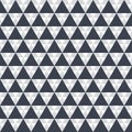 Seamless pattern Black triangle on white Royalty Free Stock Photo