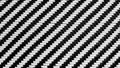 Seamless pattern of black and white bamboo weaving for background. Royalty Free Stock Photo