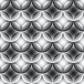Seamless pattern black and white ceramic tile Royalty Free Stock Photo