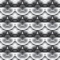 Seamless pattern black and white ceramic tile Royalty Free Stock Photo
