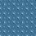 Seamless pattern with blue drops Royalty Free Stock Photo