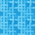 Seamless pattern of blue plus signs 3D rendering illustration