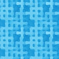 Seamless pattern of blue plus signs 3D rendering illustration
