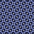 Seamless pattern blue Royalty Free Stock Photo