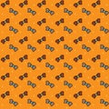 Seamless pattern. Bows.