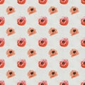 Seamless pattern with briar roses