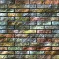 Seamless pattern of brick wall Royalty Free Stock Photo