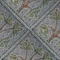 Seamless pattern with brite mosaic blocks