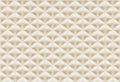 Seamless pattern brown quilted fabric