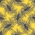 Seamless pattern with camuflage parrot Royalty Free Stock Photo
