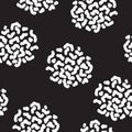 Seamless pattern. Casual abstract doodle texture
