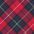 Seamless pattern check plaid fabric texture Royalty Free Stock Photo