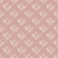 Seamless pattern with cherokee rose