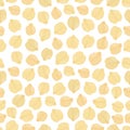 Seamless pattern of chickpea, Bengal gram, chick peas. Flat style.