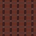 Seamless pattern with chocolate texture