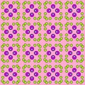 Seamless pattern with a circles in a delicate ÃÂolors Royalty Free Stock Photo