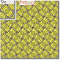 Seamless pattern of circular rings or disks which are overlapped