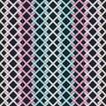 Seamless pattern of colored intersecting segments