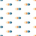 Seamless pattern with colorful overlapping squares creating dynamic visual Royalty Free Stock Photo