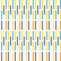 Seamless pattern with colorful rectangle on white background.